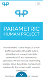 Mobile Screenshot of parametrichuman.org